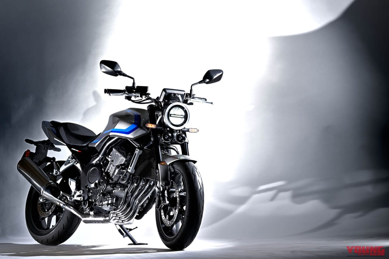 CB400 SUPER FOUR E-Clutch Concept｜【世界初公開】ホンダ新型「CB400スーパーフォア Eクラッチ “コンセプト”」大阪モーターサイクルショーで実車公開