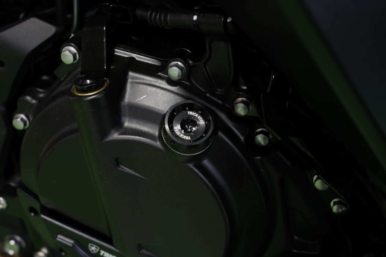 ｜TRICK STARがNinja500を速攻ロックオン！ 守りと走りを固める専用パーツ群が早くも適合確認