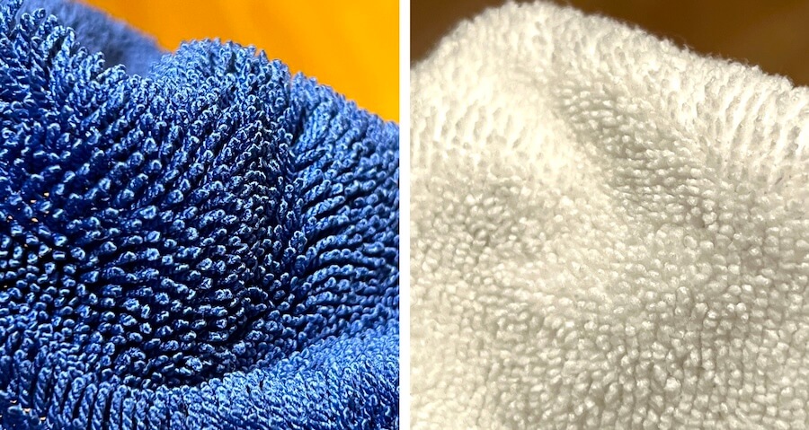 Surlusterディテイリングクロス｜カウルやエンブレムの隙間に残った水滴を瞬時吸水！  究極の拭き取りアイテム「ディテイリングクロス」解説