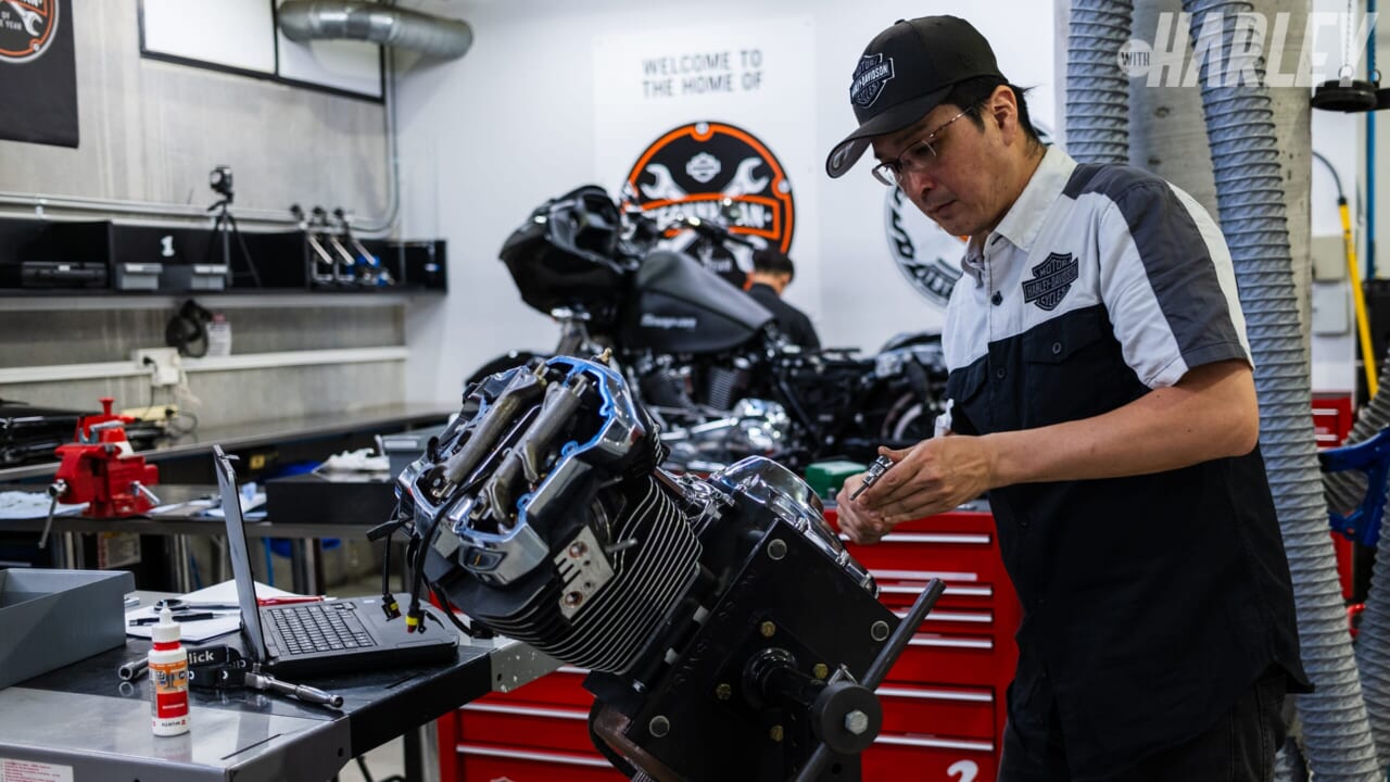 ハーレーダビッドソン公認“日本一のディーラーメカニック”が世界一に挑戦! 技術向上でより良いサービス&製品化へ!!