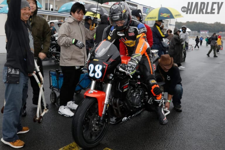 ハーレーダビッドソン｜X350｜レース｜ハーレーX350が雨のレースを制し2連覇! MCFAJクラブマンロードレース2025最終戦を振り返る