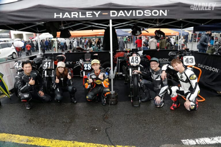 ハーレーダビッドソン｜X350｜レース｜ハーレーX350が雨のレースを制し2連覇! MCFAJクラブマンロードレース2025最終戦を振り返る