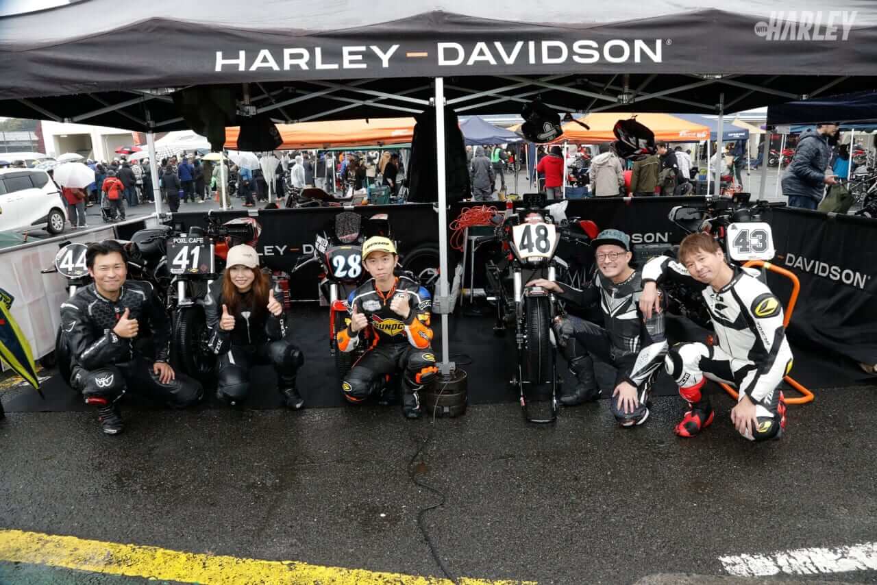 ハーレーダビッドソン｜X350｜レース｜ハーレーX350が雨のレースを制し2連覇! MCFAJクラブマンロードレース2025最終戦を振り返る