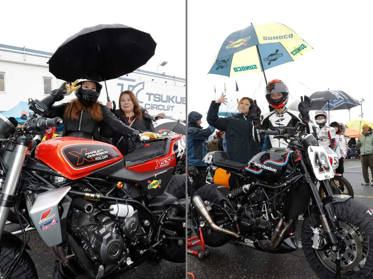ハーレーダビッドソン｜X350｜レース｜ハーレーX350が雨のレースを制し2連覇! MCFAJクラブマンロードレース2025最終戦を振り返る