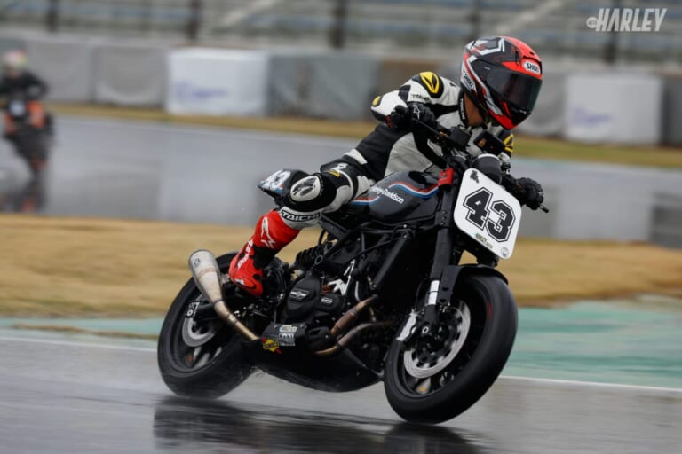ハーレーダビッドソン｜X500｜レース｜ハーレーX350が雨のレースを制し2連覇! MCFAJクラブマンロードレース2025最終戦を振り返る