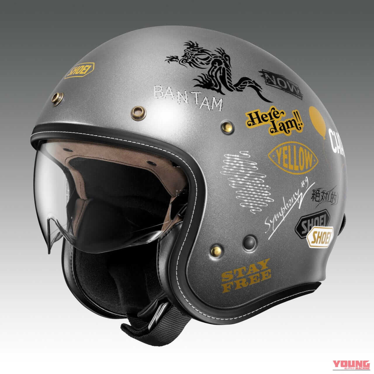 SHOEI J・O+ Koshi Inaba|【受注期間限定】B’zの名曲タイトルを身にまとえ! SHOEIがコラボモデル『J・O+ Koshi Inaba』を9月発売