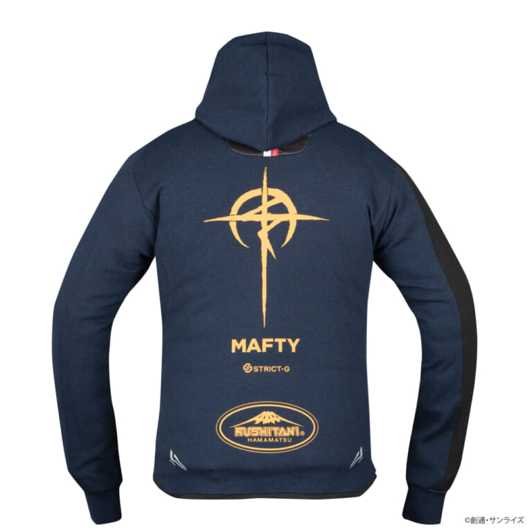 クシタニ レブロフーディー｜【限定】シャアとマフティーをモチーフにした特別な一着。走行時のストレスを軽減するクシタニ×ガンダムコラボの本格ライディングウェア&ギアが登場