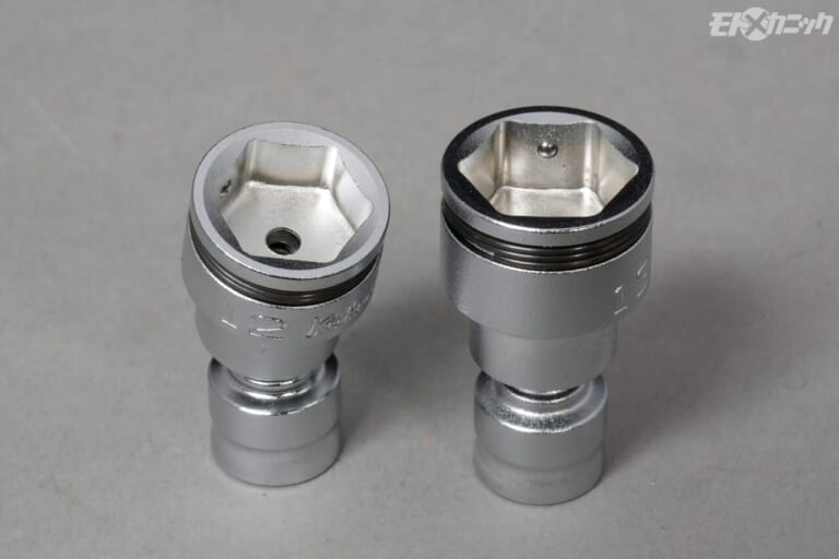 コーケン｜ソケット｜［届かないを解決する工具］ちょっと逃げれば窮状を脱出できることもある。コーケンは曲がる、首振り工具が充実