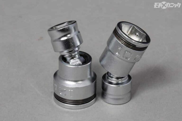 コーケン｜ソケット｜［届かないを解決する工具］ちょっと逃げれば窮状を脱出できることもある。コーケンは曲がる、首振り工具が充実