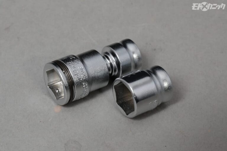 コーケン｜ソケット｜［届かないを解決する工具］ちょっと逃げれば窮状を脱出できることもある。コーケンは曲がる、首振り工具が充実