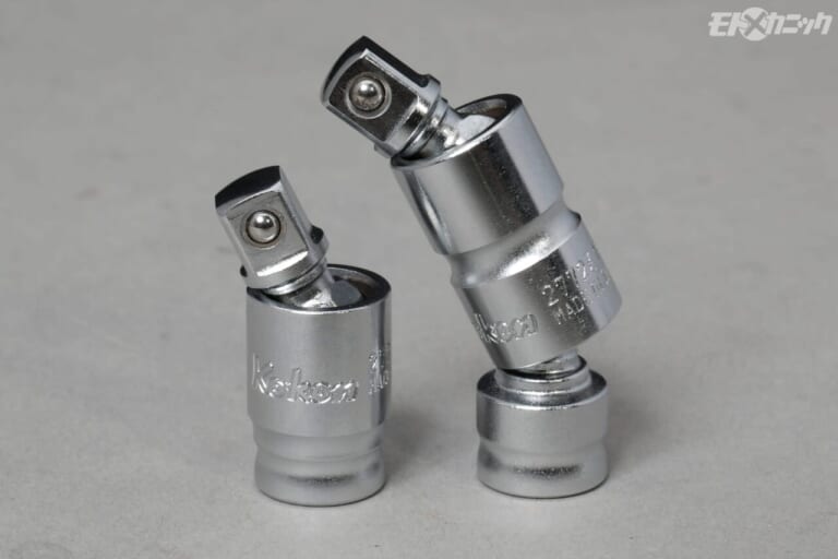 コーケン｜ユニバーサルジョイント｜［届かないを解決する工具］ちょっと逃げれば窮状を脱出できることもある。コーケンは曲がる、首振り工具が充実