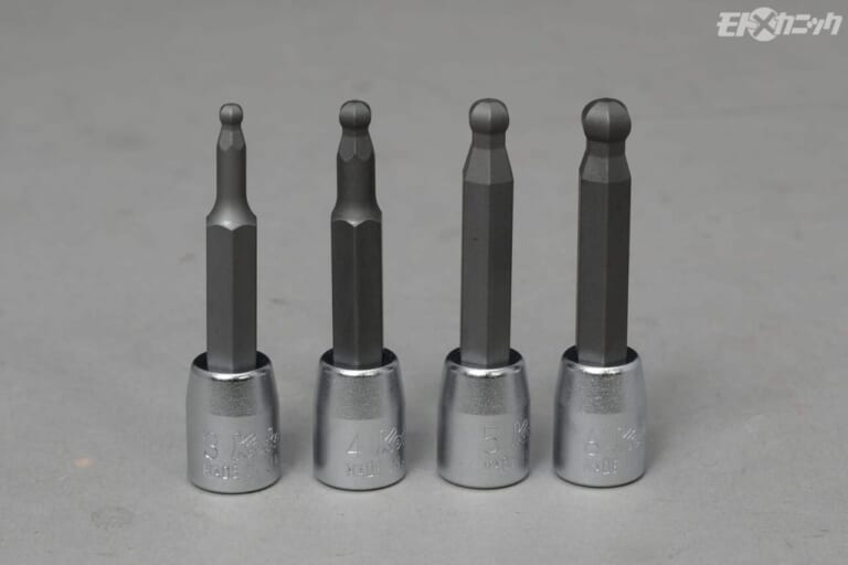 コーケン｜ヘックスビットソケット｜［届かないを解決する工具］ちょっと逃げれば窮状を脱出できることもある。コーケンは曲がる、首振り工具が充実