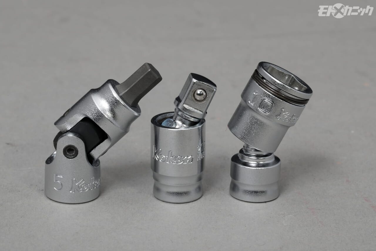 ｜［届かないを解決する工具］ちょっと逃げれば窮状を脱出できることもある。コーケンは曲がる、首振り工具が充実