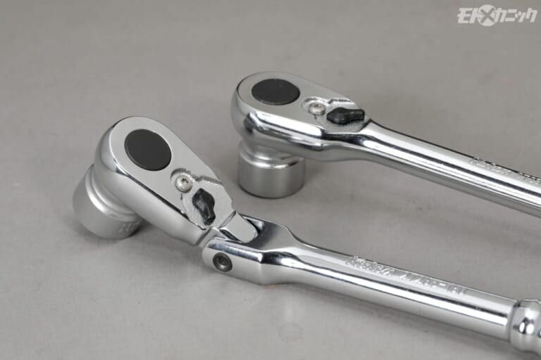 コーケン｜ラチェット｜［届かないを解決する工具］ちょっと逃げれば窮状を脱出できることもある。コーケンは曲がる、首振り工具が充実