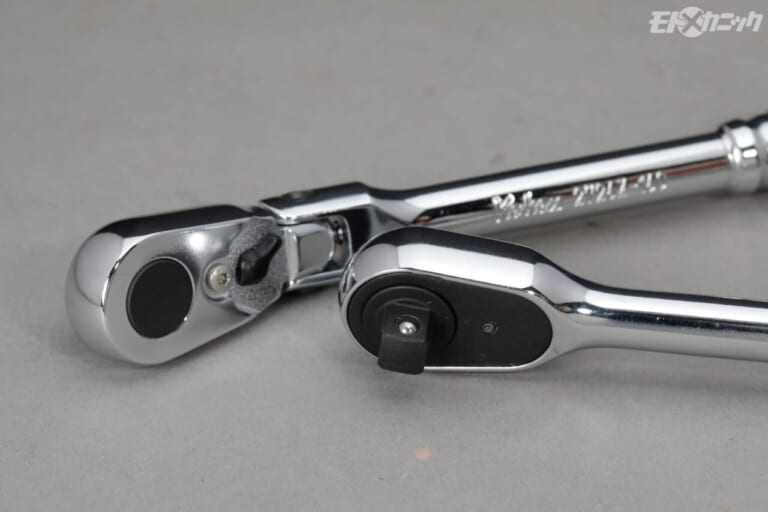 コーケン｜ラチェット｜［届かないを解決する工具］ちょっと逃げれば窮状を脱出できることもある。コーケンは曲がる、首振り工具が充実