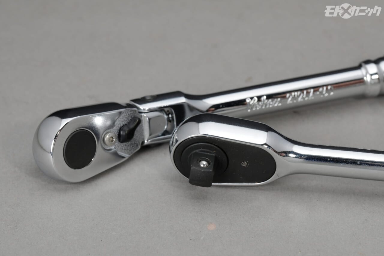 ｜［届かないを解決する工具］ちょっと逃げれば窮状を脱出できることもある。コーケンは曲がる、首振り工具が充実