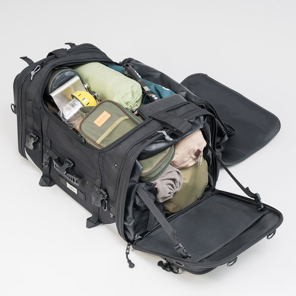 キャンピングシートバッグXL｜冒頭からブチ抜く完成度！ 名作「MOTO FIZZ キャンピングシートバッグＸL」が”最強”の鎧を纏って転生