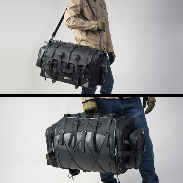 キャンピングシートバッグXL｜冒頭からブチ抜く完成度！ 名作「MOTO FIZZ キャンピングシートバッグＸL」が”最強”の鎧を纏って転生