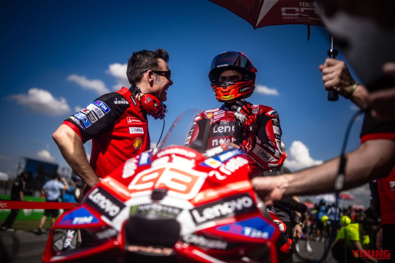 |ドゥカティも困惑!? フロントを滑らせて走るマルケスの特殊すぎる走りがもたらすもの【ノブ青木の上毛グランプリ新聞 Vol.40】