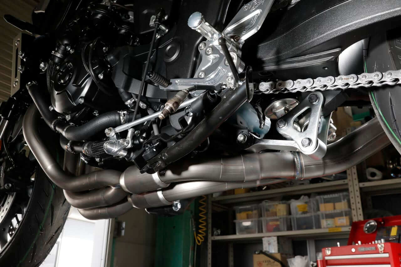 CB1000F|オーヴァー|マフラー|【東京モーターサイクルショーにてその目で確かめよう】OVERのCB1000F用カスタムパーツ開発速報!【西4-13】