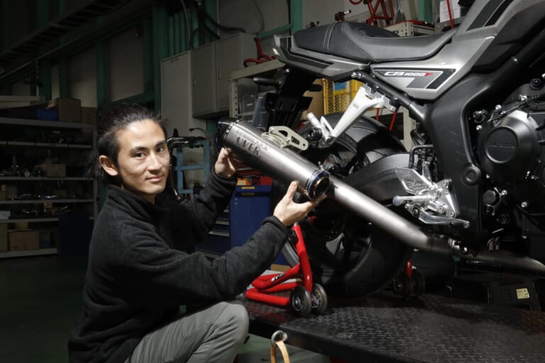 CB1000F｜オーヴァー｜マフラー｜【東京モーターサイクルショーにてその目で確かめよう】OVERのCB1000F用カスタムパーツ開発速報！【西4-13】