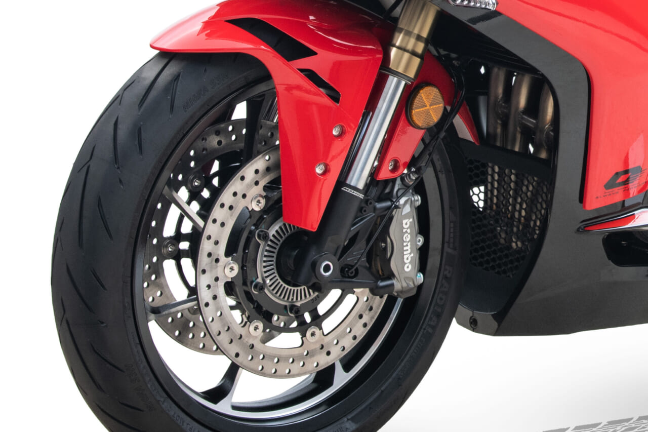 QJMOTOR｜東京モーターサイクルショー｜SRK400RS｜ブレーキ｜東京モーターサイクルショーで明かされるその回答とは？QJ MOTORブースにて話題の車種も発表に