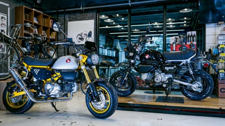 ’80年代に流行ったカスタム「ピヨピヨ」が海外で大進化?! タイのカスタムブランド“RYU Loyal”による「モンキー125」カスタム2選!