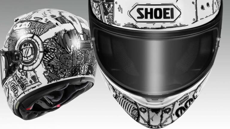 【受注期間限定】SHOEI「WYVERN Ø」に世界的デザイナー・Kiichiコラボの異色グラフィック『ZERO CODE』誕生
