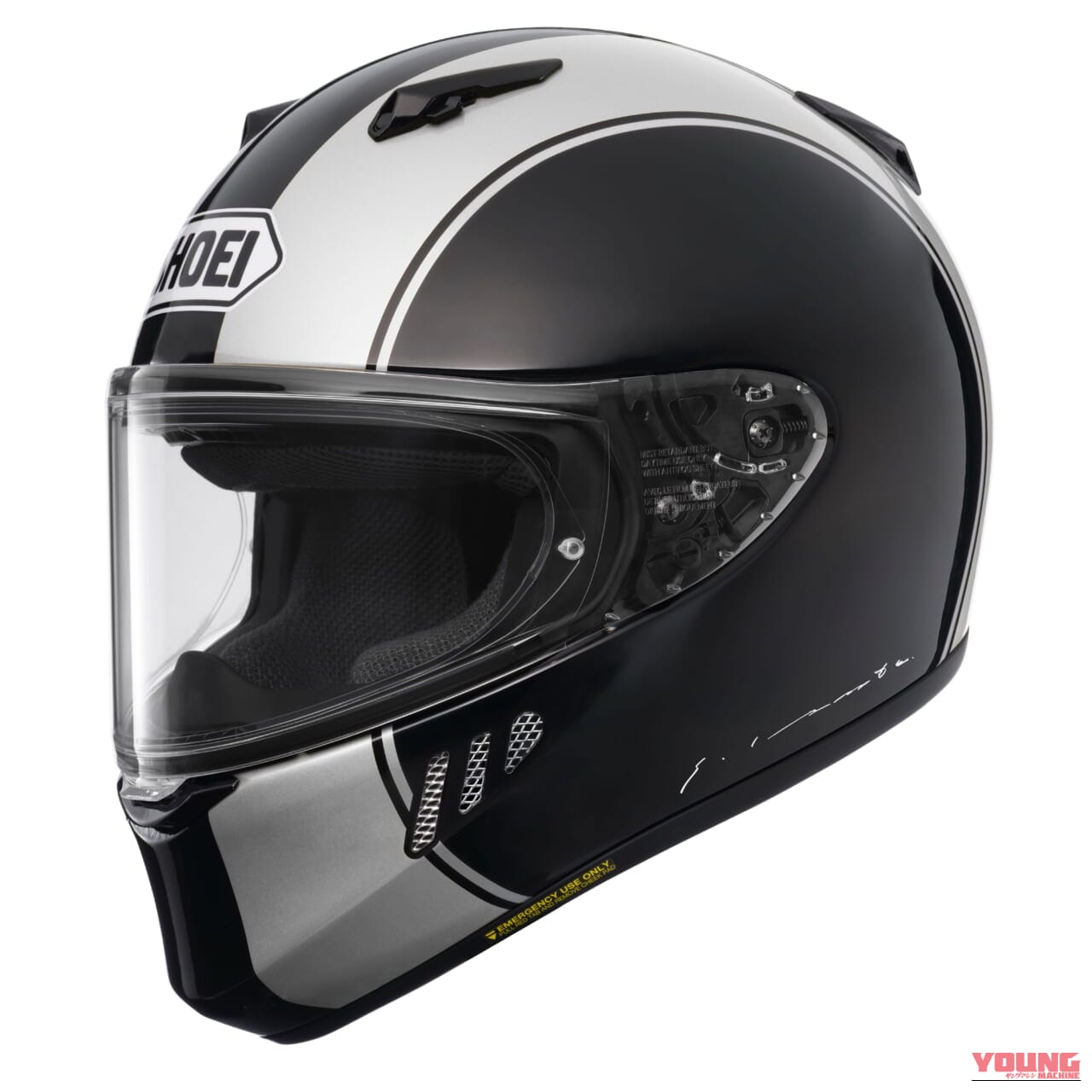 SHOEI WYVERN Ø TERASAKI MODEL|【受注期間限定】キリン、チョースケ、寺崎! SHOEI復刻フルフェイス「WYVERN Ø」に漫画『キリン』レプリカが登場