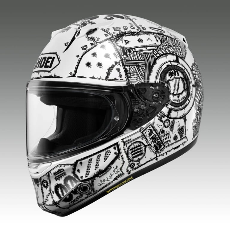 SHOEI WYVERN Ø ZERO CODE|【受注期間限定】SHOEI「WYVERN Ø」に世界的デザイナー・Kiichiコラボの異色グラフィック『ZERO CODE』誕生