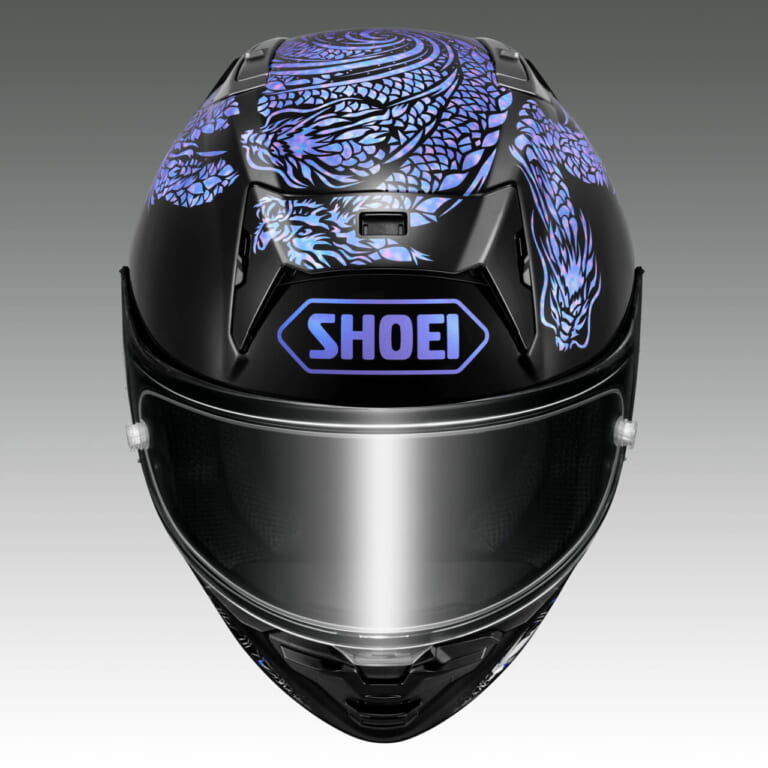 SHOEI X-Fifteen OROCHI｜SHOEIより最高峰フルフェイス「X-Fifteen」に日本神話・ヤマタノオロチを描いた美麗グラフィック『OROCHI』が登場！