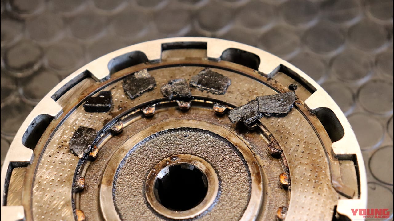 【注意喚起】放置旧車なら絶対交換!  クラッチのフリクションディスクは劣化するとどんでもないことになります｜【注意喚起】放置旧車なら絶対交換!  クラッチのフリクションディスクは劣化するとどんでもないことになります
