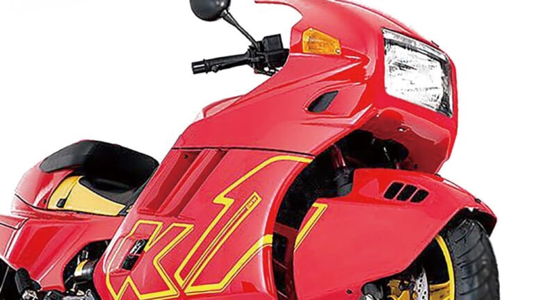 「えっ、これBMWなの？」「イタ車かと思った」K1はBMWが夢に描いた1990年代のスーパードリームバイクを具現化、市販したもの