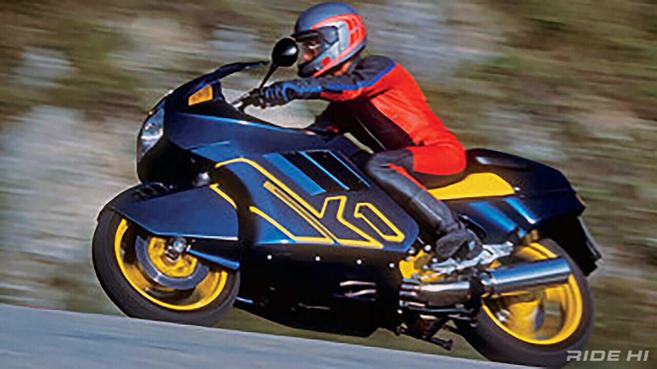 ｜「えっ、これBMWなの？」「イタ車かと思った」K1はBMWが夢に描いた1990年代のスーパードリームバイクを具現化、市販したもの