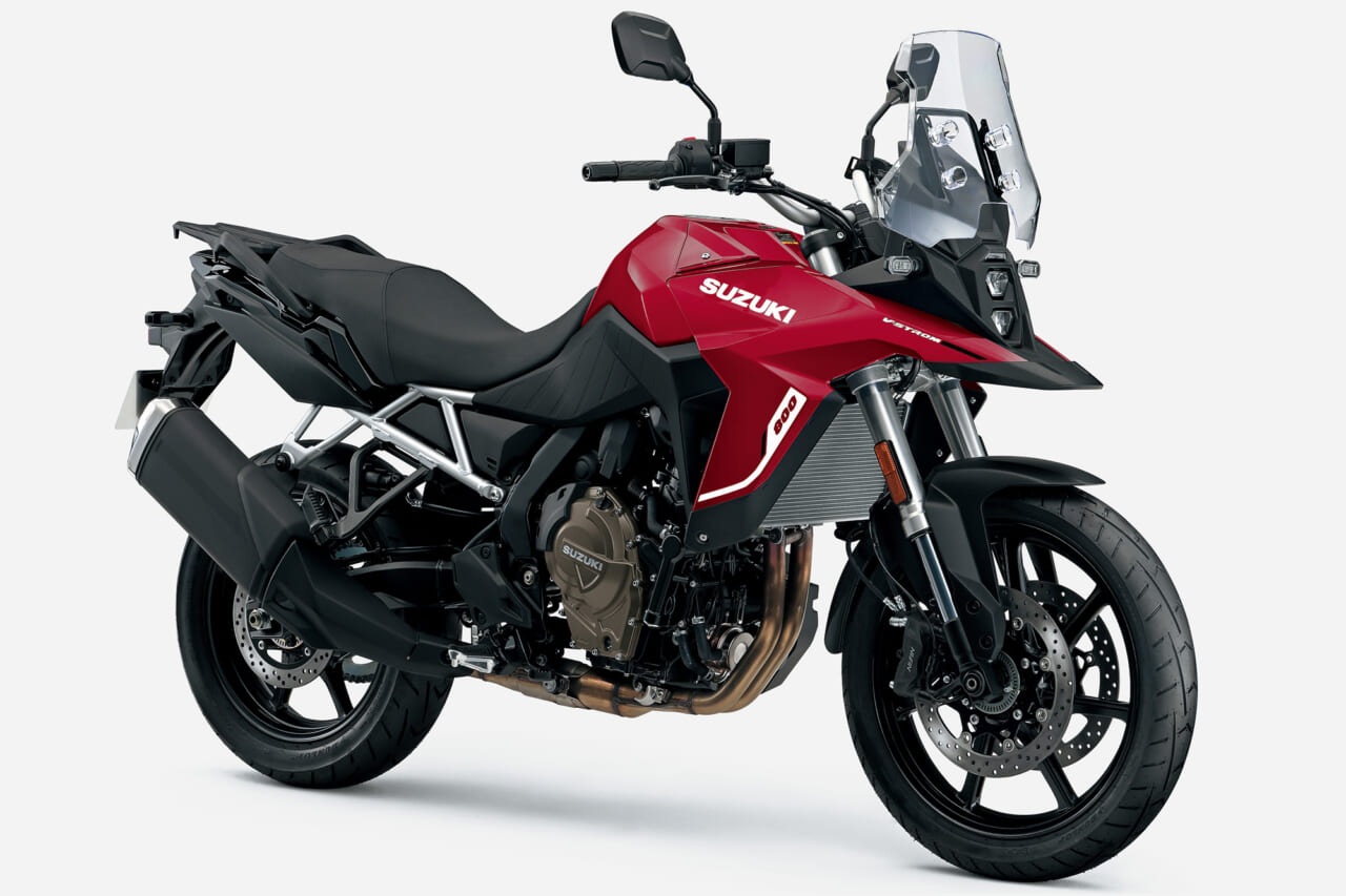 ｜スズキ国内初、E10ガソリン対応モデル「Vストローム800」登場【未来のガソリンでも走れる、安心感を提供】