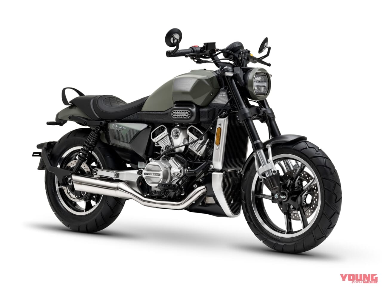 Hyosung GV250X Roadster|250ccクラスに革命を起こすVツイン×ベルトドライブ。維持費の悩みも吹き飛ぶ新型クルーザー「GV250X」登場