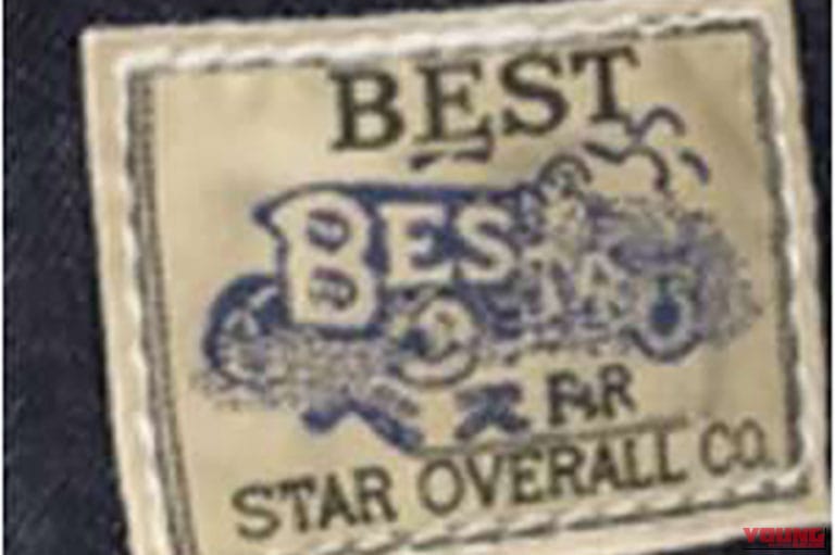 袖にはSTAR OVERALLのネームタグ|「ホンダ×ニューエラ&スターオーバーオール新作登場!バイク乗り注目、街乗りでも映えるコラボアパレル