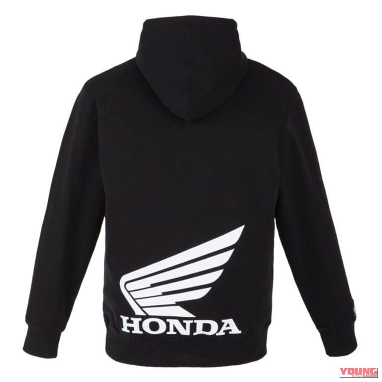 NEW ERA SW PULLOVER HOODIE｜「ホンダ×ニューエラ＆スターオーバーオール新作登場！バイク乗り注目、街乗りでも映えるコラボアパレル