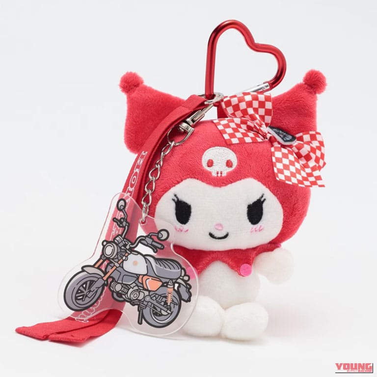 【Honda × Kuromi】ジャラツケTOYチャーム｜Honda×クロミ×グローバルワークがコラボ！バイク女子必見の「普段使いしたい」アパレル＆雑貨5選