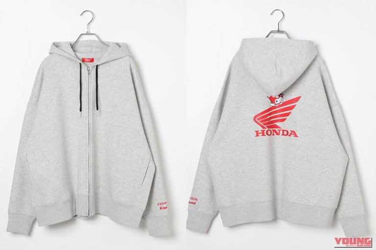 【Honda × Kuromi】ZIPフーディ｜Honda×クロミ×グローバルワークがコラボ！バイク女子必見の「普段使いしたい」アパレル＆雑貨5選