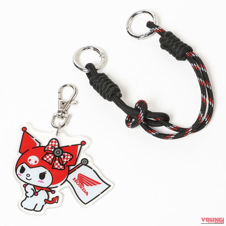 【Honda × Kuromi】チャーム付き撥水ショルダー｜Honda×クロミ×グローバルワークがコラボ！バイク女子必見の「普段使いしたい」アパレル＆雑貨5選