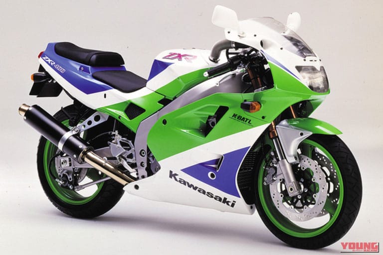 1991 KAWASAKI ZXR400|カワサキZXR400(1989)世界初の倒立フォーク採用!レーサー直系の最強レプリカを解説「最後に出てきたスゴイやつ」