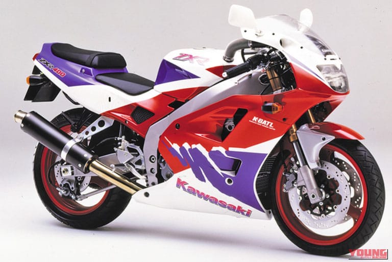 1993 KAWASAKI ZXR400|カワサキZXR400(1989)世界初の倒立フォーク採用!レーサー直系の最強レプリカを解説「最後に出てきたスゴイやつ」