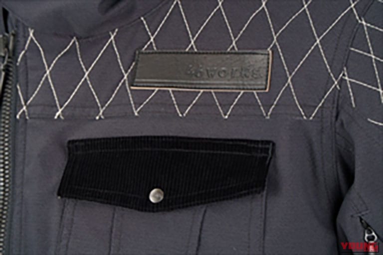 K-2459W 46worksアーカナフードジャケット｜【クシタニ】注目は46worksコラボ！ 春ツーリングを快適にする新作＆定番ジャケット5選