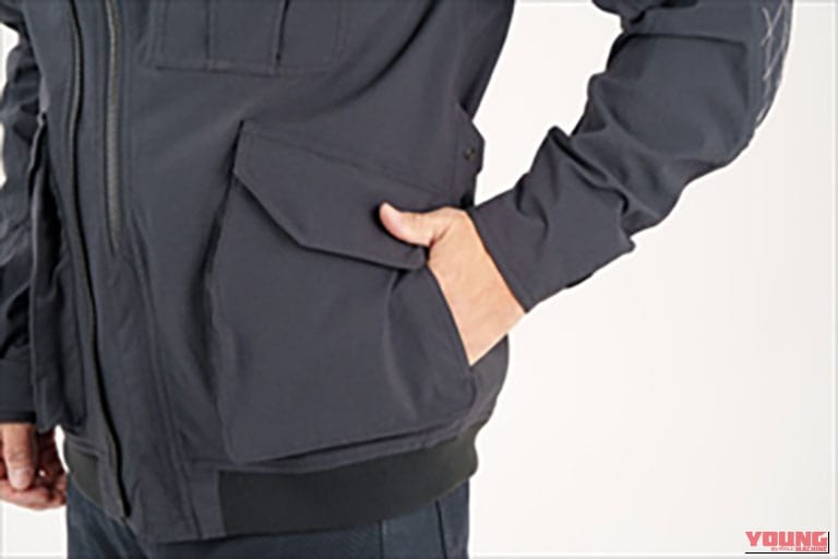 K-2459W 46worksアーカナフードジャケット|【クシタニ】注目は46worksコラボ! 春ツーリングを快適にする新作&定番ジャケット5選