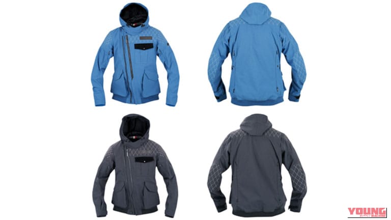 K-2459W 46worksアーカナフードジャケット|【クシタニ】注目は46worksコラボ! 春ツーリングを快適にする新作&定番ジャケット5選