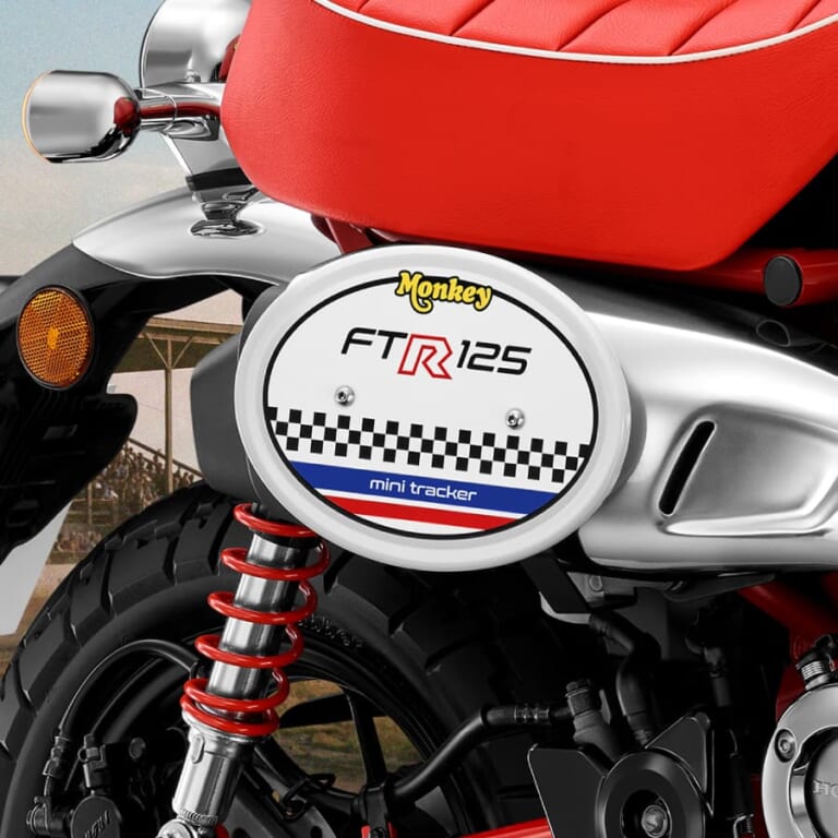 Honda｜Cub HOUSE｜Monkey FTR Limited Edition｜【限定】ホンダ「FTR125」登場?! モンキーのFTR仕様がリミテッドエディションとして1980年代の伝説を再現【海外】