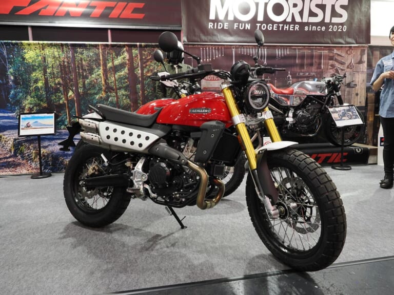 ファンティック｜キャバレロスクランブラー500｜モーターサイクルショーで聞いたFantic取扱店のお気にいりの一台×4選