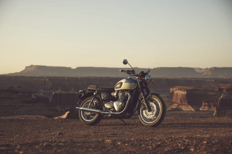 Triumph Bonneville T120|BONNEVILLEシリーズから新型Trident 800まで。トライアンフ最新モデルをモーターサイクルショーで体験