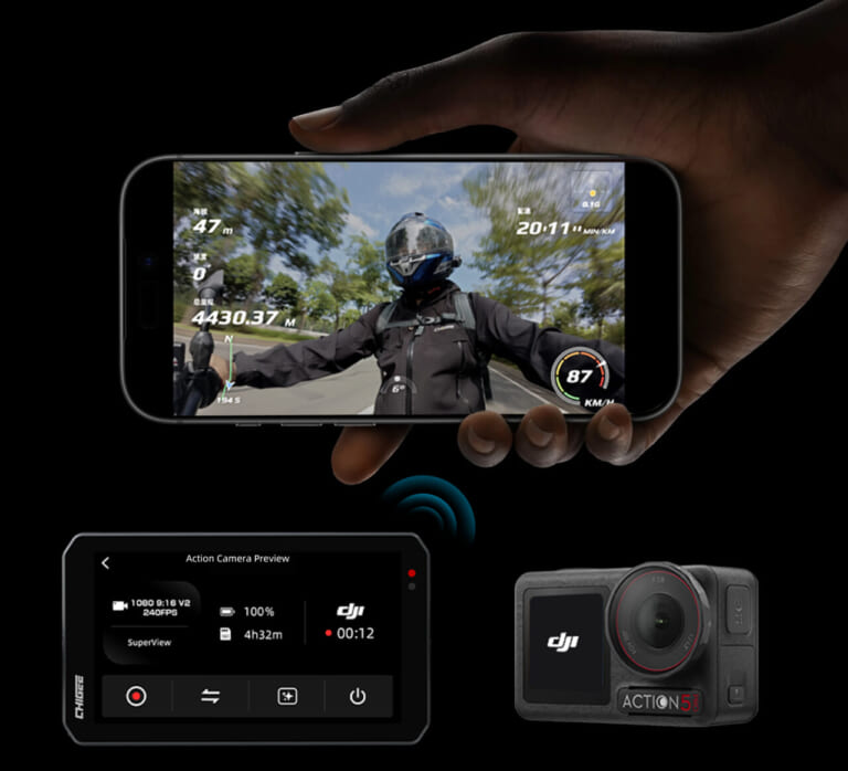 SRS-050 スマートライドモニター AIO-5EVO｜「死角監視システム」を手に入れた！AI搭載のタナックスの新型スマモニ『AIO-5EVO』が4月24日に爆誕！！